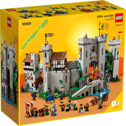 LEGO® 10305 ICONS - Zamek rycerzy herbu Lew