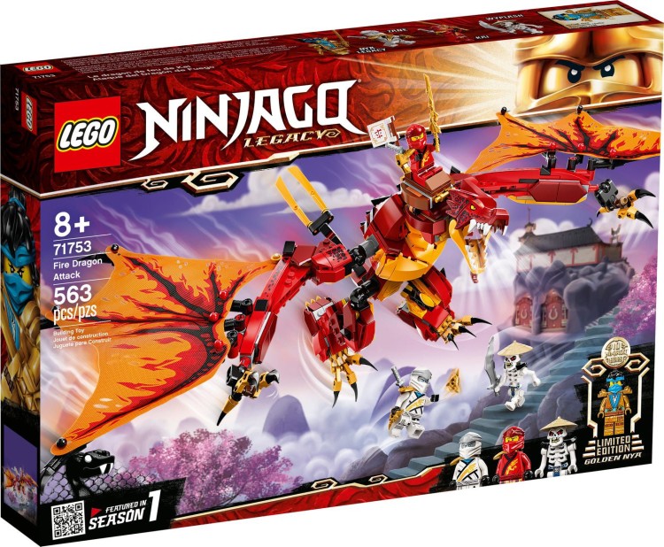 LEGO® 71753 Ninjago - Atak smoka ognia