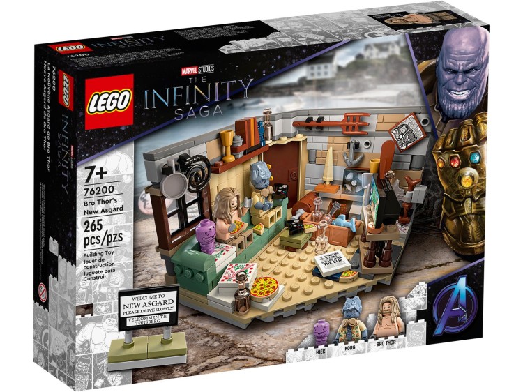 LEGO® 76200 Marvel Super Heroes - Nowy Asgard Grubego Thora