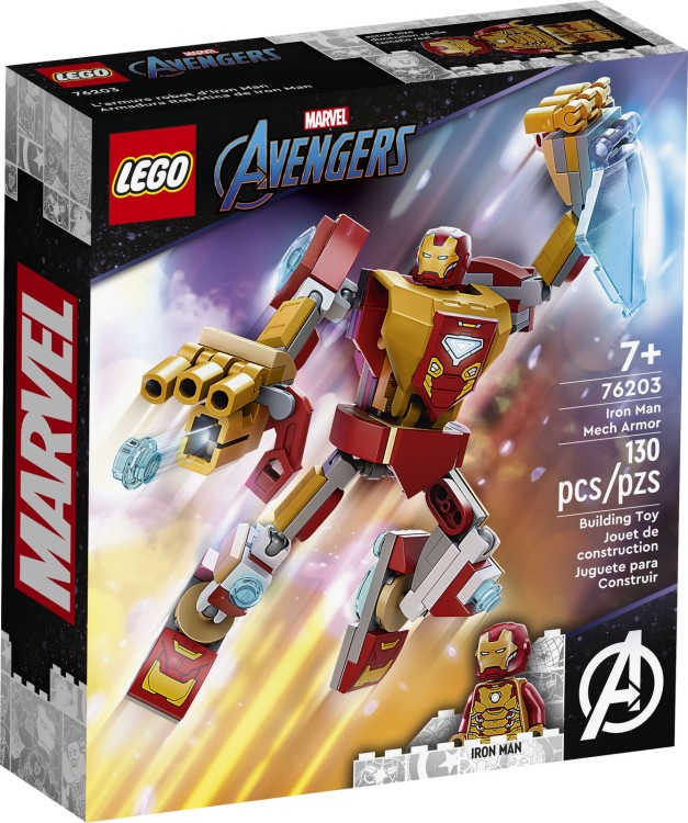 LEGO® 76203 Marvel Super Heroes - Mechaniczna zbroja Iron Mana