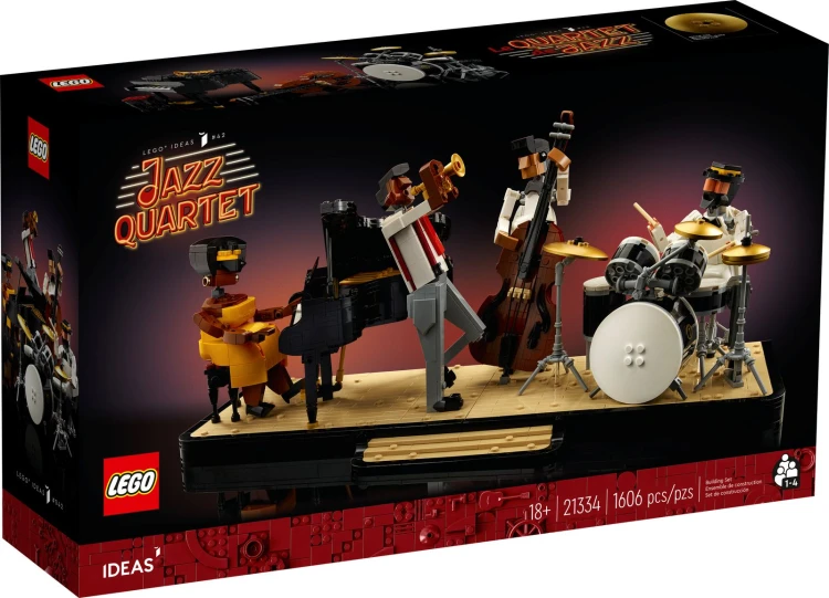 LEGO® 21334 Ideas - Kwartet Jazzowy