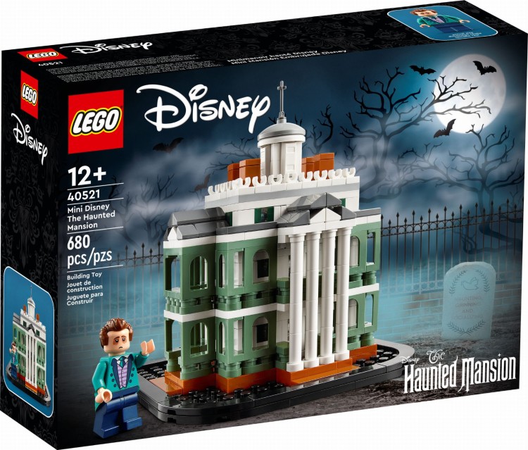 LEGO® 40521 Disney - Miniaturowa nawiedzona rezydencja Disneya