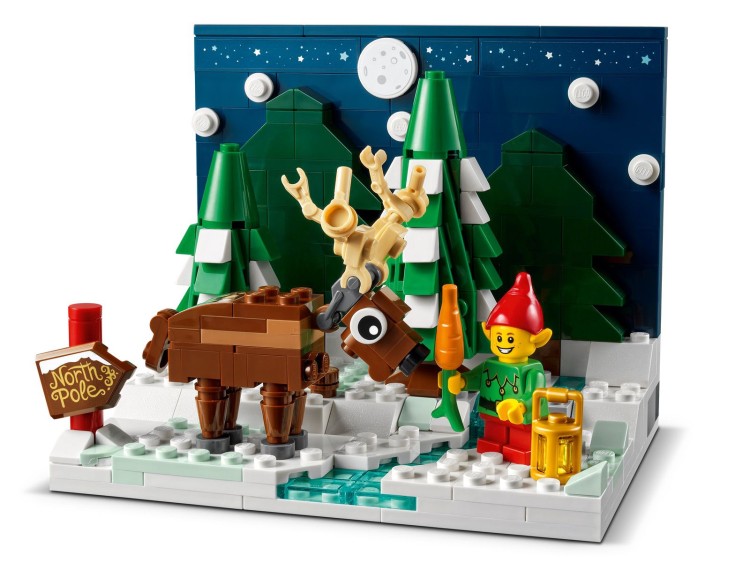 LEGO® 40484 Okolicznościowe - Podwórko Świętego Mikołaja