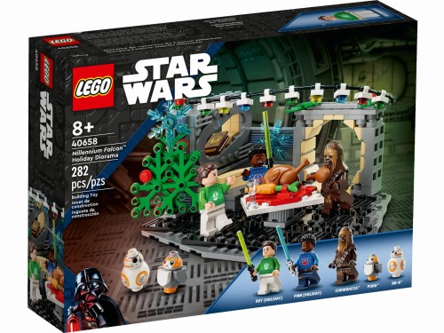 LEGO® 40658 Star Wars - Świąteczna diorama z Sokołem Millennium