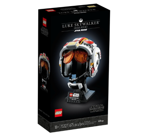 LEGO® 75327 Star Wars - Hełm Luke’a Skywalkera - Czerwony Pięć